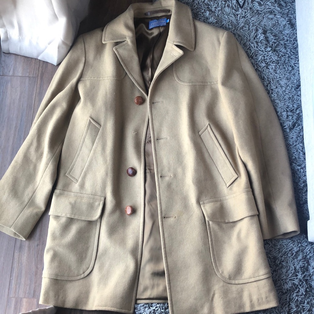 PENDLETON 💯 Pure Virgin Wool Men’s Trench Coat🔥